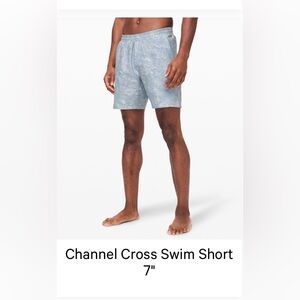 Lululemon Cross Channel Swim Short (S) - NWOT